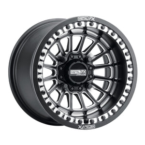 Delta Beadlock – Satin Black Contrast cut | UTV 4x137 & 4x156 - Dunes 2 Dezert SXS