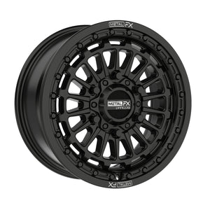 Delta 6R Beadlock – Satin Black | Can-Am Maverick R (6-Lug) - Dunes 2 Dezert SXS