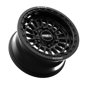 Delta 6R Beadlock – Satin Black | Can-Am Maverick R (6-Lug) - Dunes 2 Dezert SXS