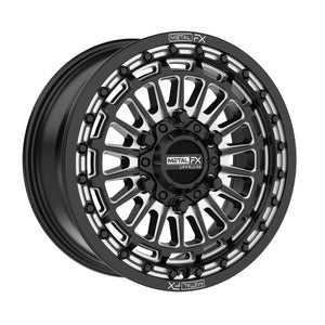 Delta 6R Beadlock – Satin Black Contrast Cut | Can-Am Maverick R - Dunes 2 Dezert SXS