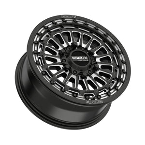 Delta 6R Beadlock – Satin Black Contrast Cut | Can-Am Maverick R - Dunes 2 Dezert SXS