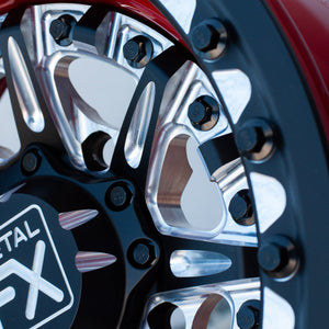 Metal FX Ballistic Custom Forged Beadlock UTV Wheel - Dunes 2 Dezert SXS