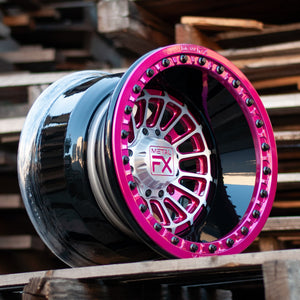 Metal FX Delta Custom Forged UTV Beadlock Wheel - Dunes 2 Dezert SXS