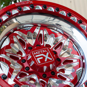 Metal FX Nighthawk Custom Forged Beadlock UTV Wheel - Dunes 2 Dezert SXS