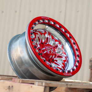 Metal FX Nighthawk Custom Forged Beadlock UTV Wheel - Dunes 2 Dezert SXS