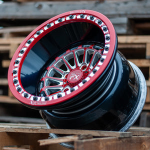 Metal FX Delta R Custom Forged Beadlock UTV Wheel - Dunes 2 Dezert SXS