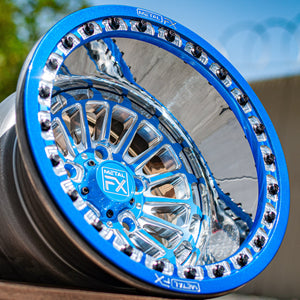 Metal FX Delta R Custom Forged Beadlock UTV Wheel - Dunes 2 Dezert SXS