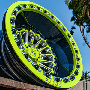 Metal FX Delta R Custom Forged Beadlock UTV Wheel - Dunes 2 Dezert SXS