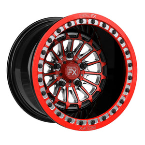 Metal FX Delta R Custom Forged Beadlock UTV Wheel - Dunes 2 Dezert SXS