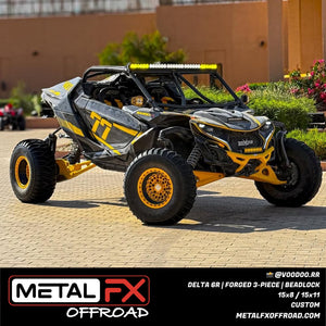 Delta 6R Forged Beadlock Wheel – Maverick R 6-Lug - Dunes 2 Dezert SXS