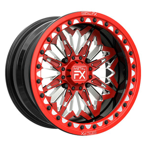 17" Nighthawk Forged Beadlock UTV Wheel - Dunes 2 Dezert SXS