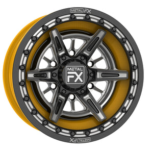 Apache 6R Forged Beadlock UTV Wheel - Dunes 2 Dezert SXS
