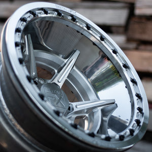 Bullet 6R Forged Beadlock UTV Wheel - Dunes 2 Dezert SXS
