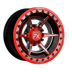 Bullet 6R Forged Beadlock UTV Wheel - Dunes 2 Dezert SXS
