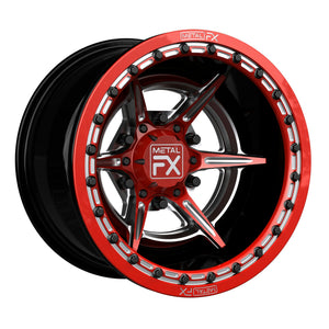 Bullet 6R Forged Beadlock UTV Wheel - Dunes 2 Dezert SXS