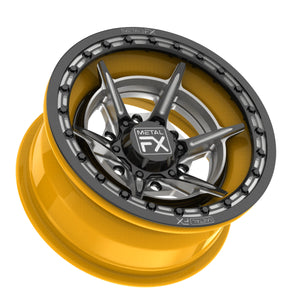 Bullet 6R Forged Beadlock UTV Wheel - Dunes 2 Dezert SXS
