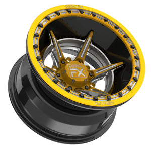 Bullet 6R Forged Beadlock UTV Wheel - Dunes 2 Dezert SXS