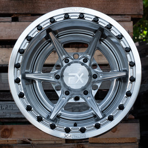 Bullet 6R Forged Beadlock UTV Wheel - Dunes 2 Dezert SXS
