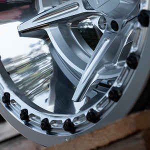 Bullet 6R Forged Beadlock UTV Wheel - Dunes 2 Dezert SXS
