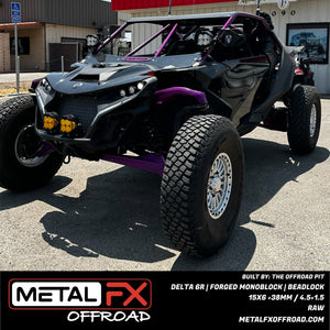 Delta 6R Forged Monoblock Beadlock Wheel - Dunes 2 Dezert SXS