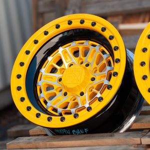 Destroyer 6R Forged Beadlock UTV Wheel 6-Lug - Dunes 2 Dezert SXS