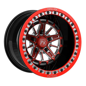 Destroyer R Forged Beadlock UTV Wheel - Dunes 2 Dezert SXS