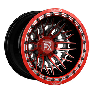 Falcon 6R Forged 3-Piece Beadlock UTV Wheel - Dunes 2 Dezert SXS