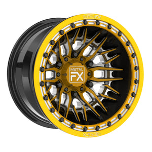 Falcon 6R Forged 3-Piece Beadlock UTV Wheel - Dunes 2 Dezert SXS