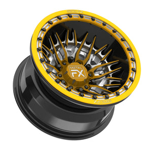 Falcon 6R Forged 3-Piece Beadlock UTV Wheel - Dunes 2 Dezert SXS