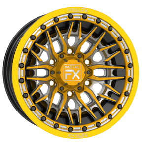 Falcon 6R Forged 3-Piece Beadlock UTV Wheel - Dunes 2 Dezert SXS