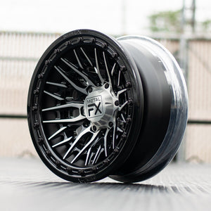 Falcon 6R Forged 3-Piece Beadlock UTV Wheel - Dunes 2 Dezert SXS