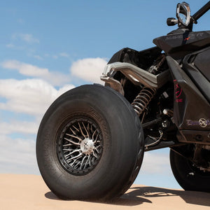 Falcon 6R Forged 3-Piece Beadlock UTV Wheel - Dunes 2 Dezert SXS