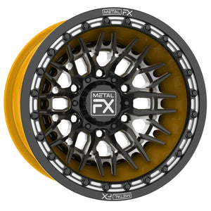 Falcon 6R Forged 3-Piece Beadlock UTV Wheel - Dunes 2 Dezert SXS