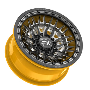 Falcon 6R Forged 3-Piece Beadlock UTV Wheel - Dunes 2 Dezert SXS