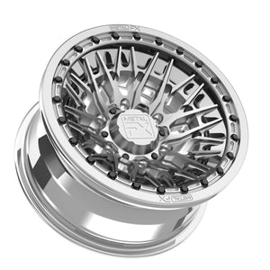 Falcon 6R Forged 3-Piece Beadlock UTV Wheel - Dunes 2 Dezert SXS