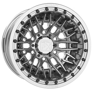 Falcon 6R Forged 3-Piece Beadlock UTV Wheel - Dunes 2 Dezert SXS