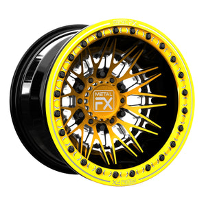Fang 6R Forged Beadlock UTV Wheel - Dunes 2 Dezert SXS