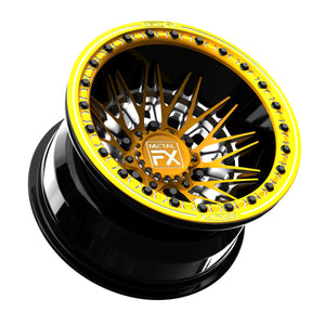 Fang 6R Forged Beadlock UTV Wheel - Dunes 2 Dezert SXS
