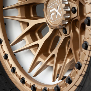 Fang R Forged 3-Piece Beadlock UTV Wheel - Dunes 2 Dezert SXS