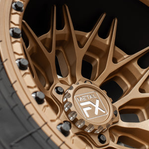 Fang R Forged 3-Piece Beadlock UTV Wheel - Dunes 2 Dezert SXS