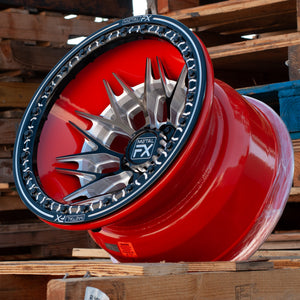 Fang R Forged 3-Piece Beadlock UTV Wheel - Dunes 2 Dezert SXS