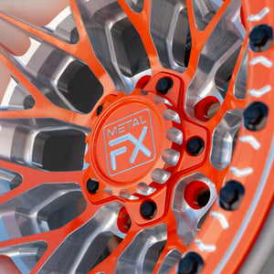 Fang R Forged 3-Piece Beadlock UTV Wheel - Dunes 2 Dezert SXS
