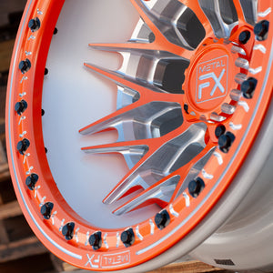 Fang R Forged 3-Piece Beadlock UTV Wheel - Dunes 2 Dezert SXS