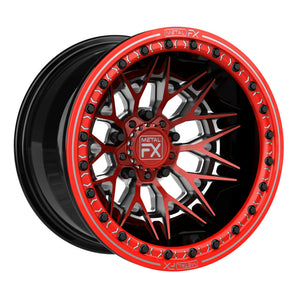 Fang R Forged 3-Piece Beadlock UTV Wheel - Dunes 2 Dezert SXS