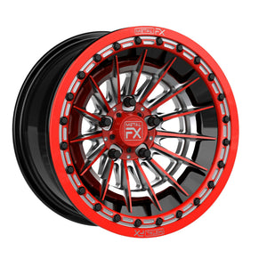 Metal FX Mobster R Custom Forged Beadlock UTV Wheel - Dunes 2 Dezert SXS
