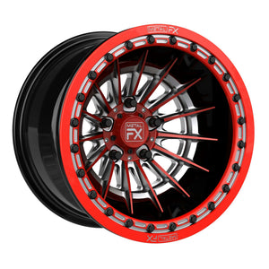 Metal FX Mobster R Custom Forged Beadlock UTV Wheel - Dunes 2 Dezert SXS