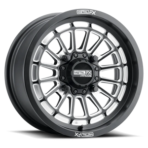 Delta Non-Beadlock Wheel – Satin Black Contrast Cut | Lightweight & Street Legal - Dunes 2 Dezert SXS