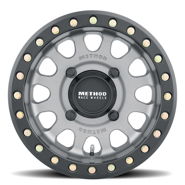 401 UTV Beadlock – Titanium | Matte Black Ring - Dunes 2 Dezert SXS