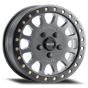 401 UTV Beadlock – Titanium | Matte Black Ring - Dunes 2 Dezert SXS