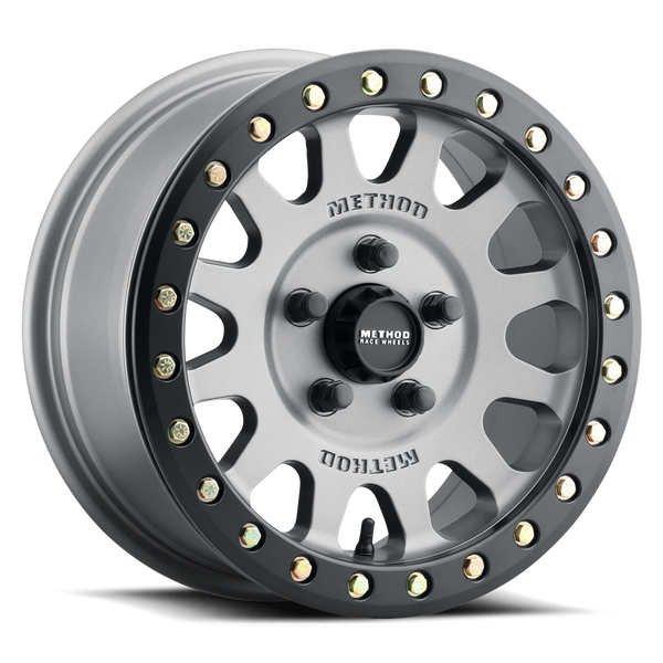 401 UTV Beadlock – Titanium | Matte Black Ring - Dunes 2 Dezert SXS